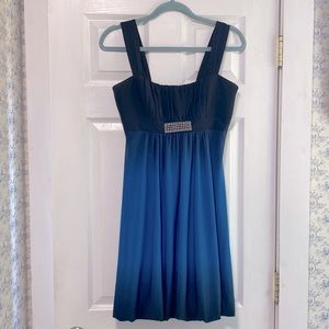 Cocktail Dress. Brand: Cache   Size: 8   Blue ombré